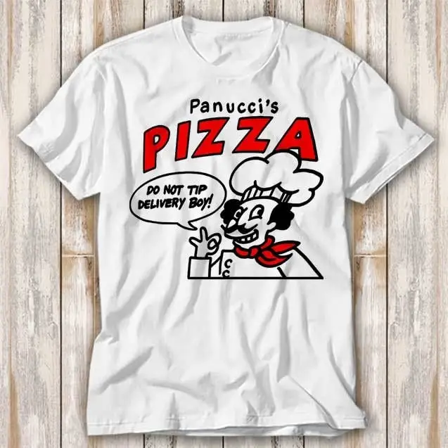 Футболка Panucci'S с изображением пиццы итальянского ресторана бестселлер
