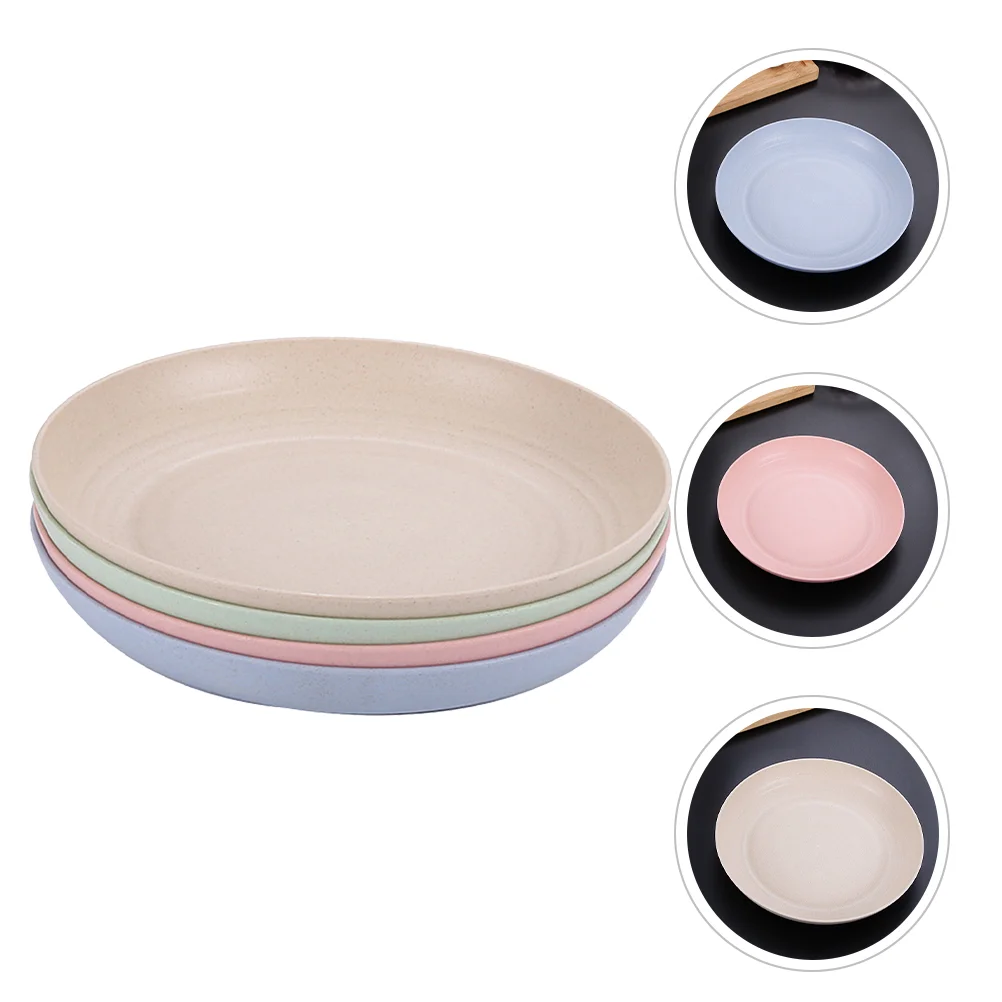 4 шт. поднос для еды изысканная тарелка стейка обеденный аксессуар украшение