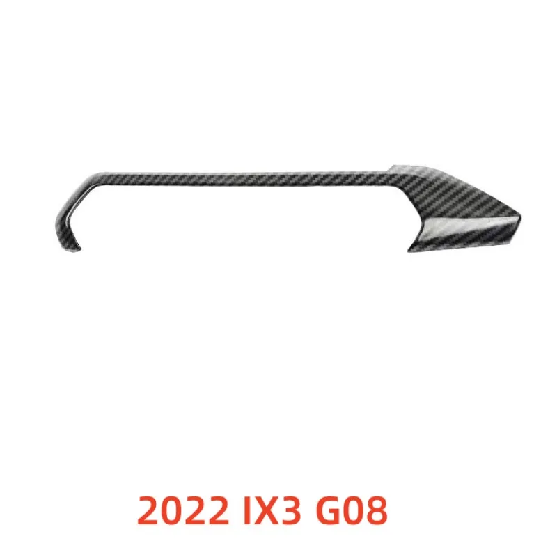 

Для BMW X3 2022 G01 X4 G02 IX3 G08 M Sport ABS углеродное волокно коробка передач Панель отделка крышка автомобильные аксессуары