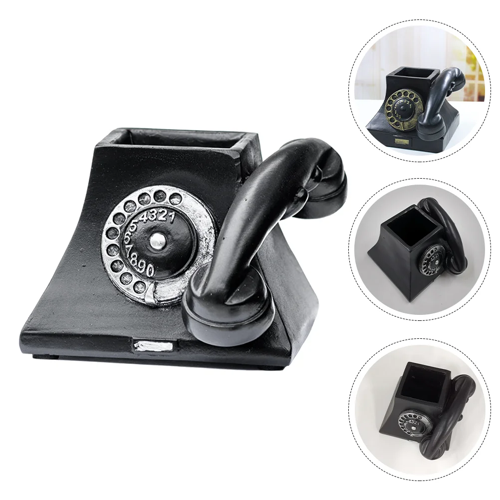 

Pot Lovely Flowerpot Mini Pots Plants Decor Creative Telephone-shaped Planter Indoor Bonsai