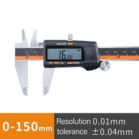 2022 measuring tool stainless steel digital caliper 6 inch 150mm messschieber paquimetro measuring instrument vernier calipers