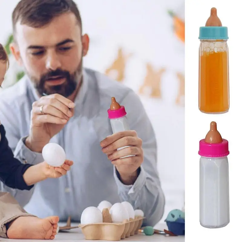 Мини Волшебная бутылка для молока Исчезающие из жидкости аксессуары Детские