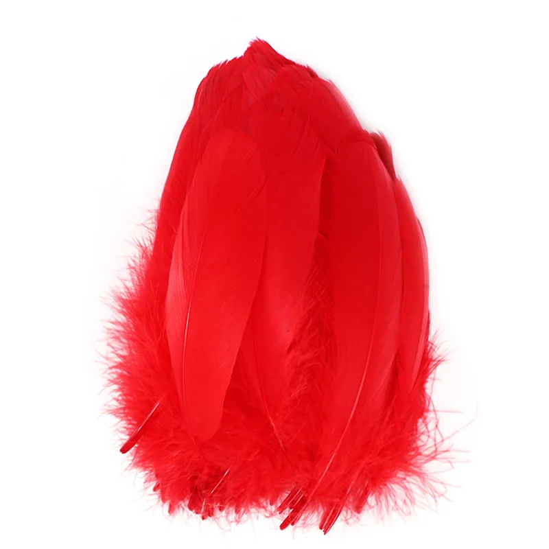 

1000Pcs Soft Goose Feather 13-18cm Natural Swan Plume for DIY Jewelry Creation Handicraft Accessories Wedding Party Decoration