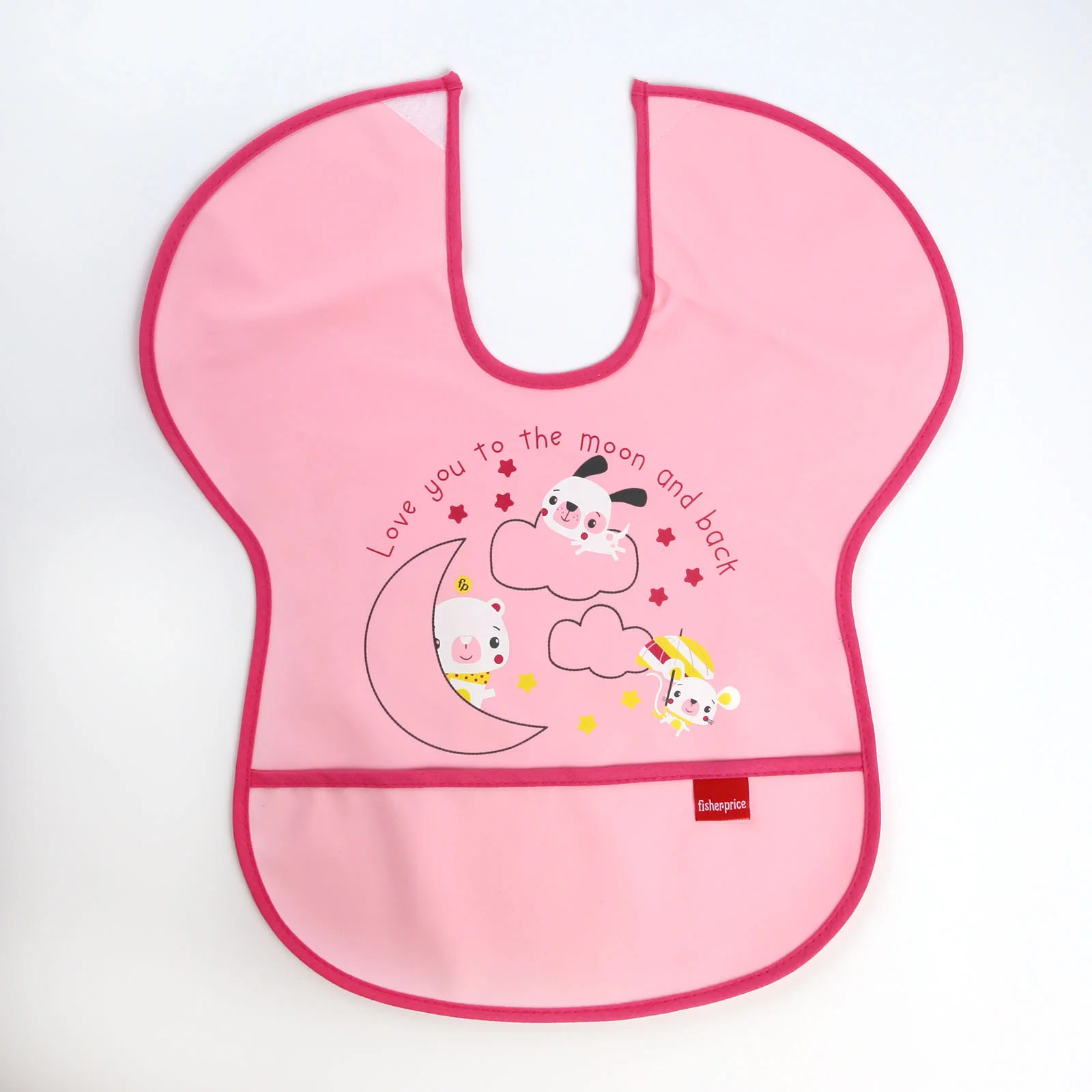 

Детский Слюнявчик с коротким рукавом ebebek Fisher Price поли