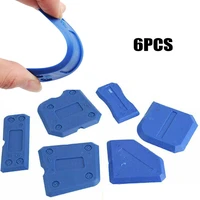 6pc grout caulking tool kit silicone joint sealant spreader spatula scraper edge repair tools floor tile edges cleaner hand tool