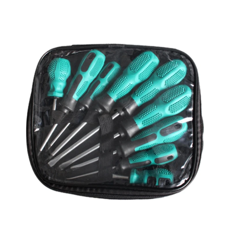 

9 Pcs Industrial Grade Screwdriver Set Screw Driver Kit Multi Tool Multifunction Home Appliances Maintenance Hand Drop Shipping