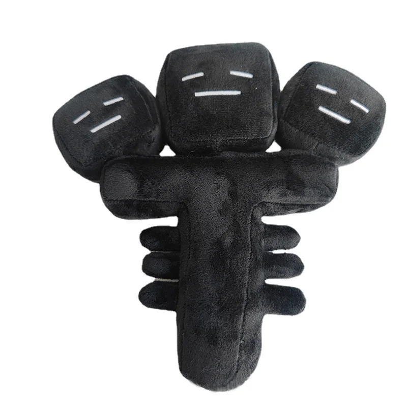 

25cm Plush Game Black Cartoon Game Stuffed Plush Doll Horror Monster Scream Anime Soft Toys Birthday Gifts For Kids Gifts