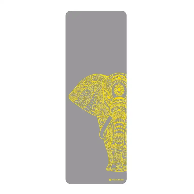 

& Yoga Mat, Elephant (Gray) 0.25 " / 6 mm