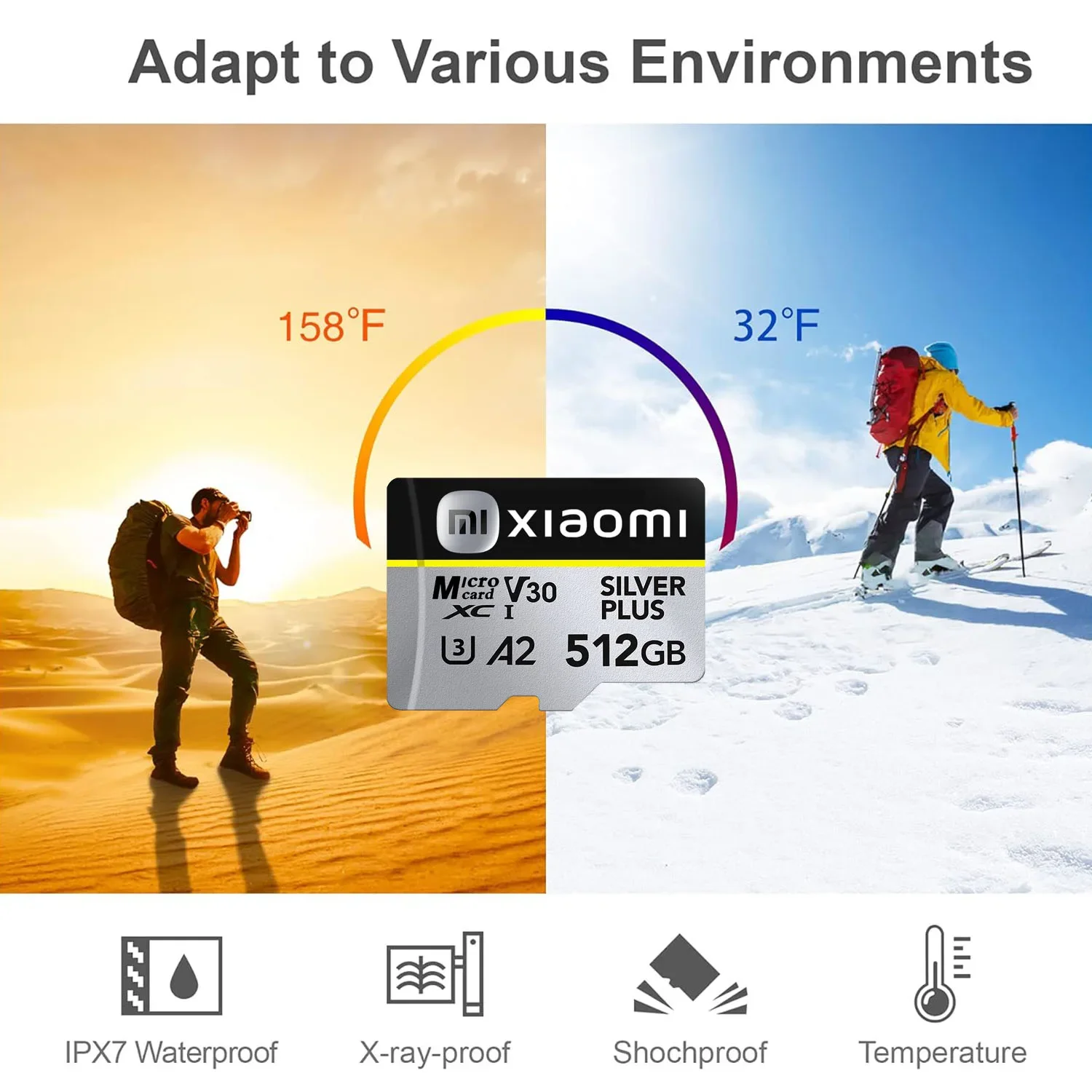 Xiaomi Ultra Micro Mini SD Card 1 ТБ 512 ГБ SD-карта памяти 128 256 A2 U3 V30 TF флэш-карты для телефона