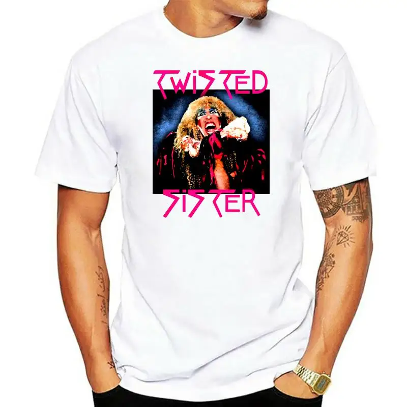 

American Classics Twisted Sister Heavy Metal Band Twisted Dee Snider Adult T-Shirt Tee(2)