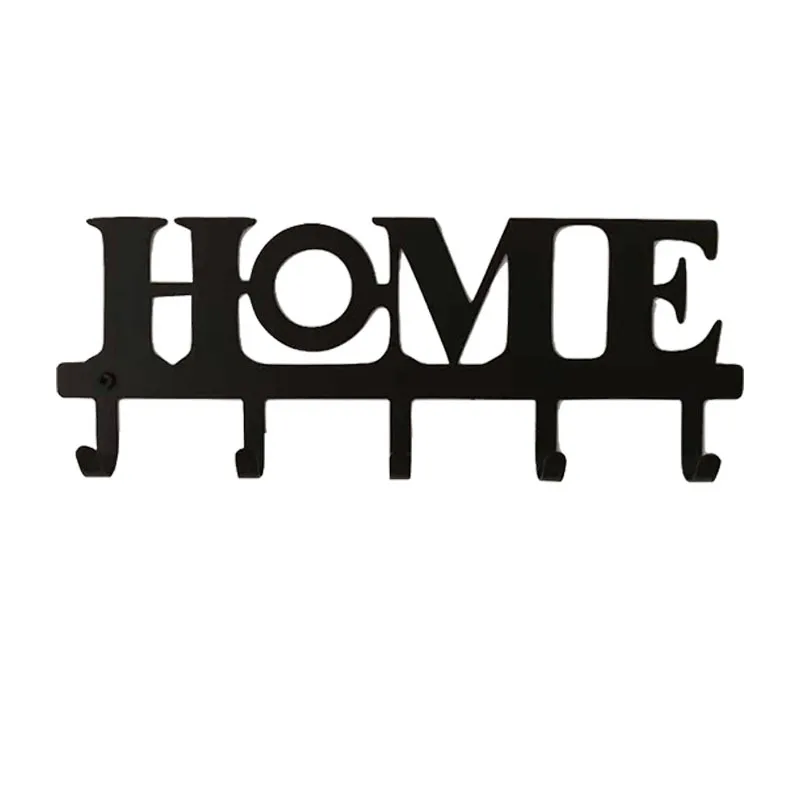 

Key Holder for Wall Mount HOME (5-Hook Rack) Decor,Metal Hanger for Front Door,Kitchen,Store House,Vehicle Keys
