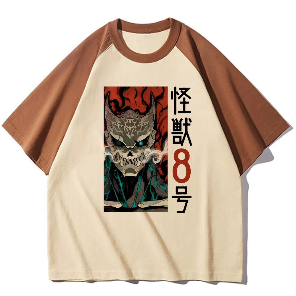 Женский эластичный Топ Kaiju No 8 уличная одежда y2k 2000s