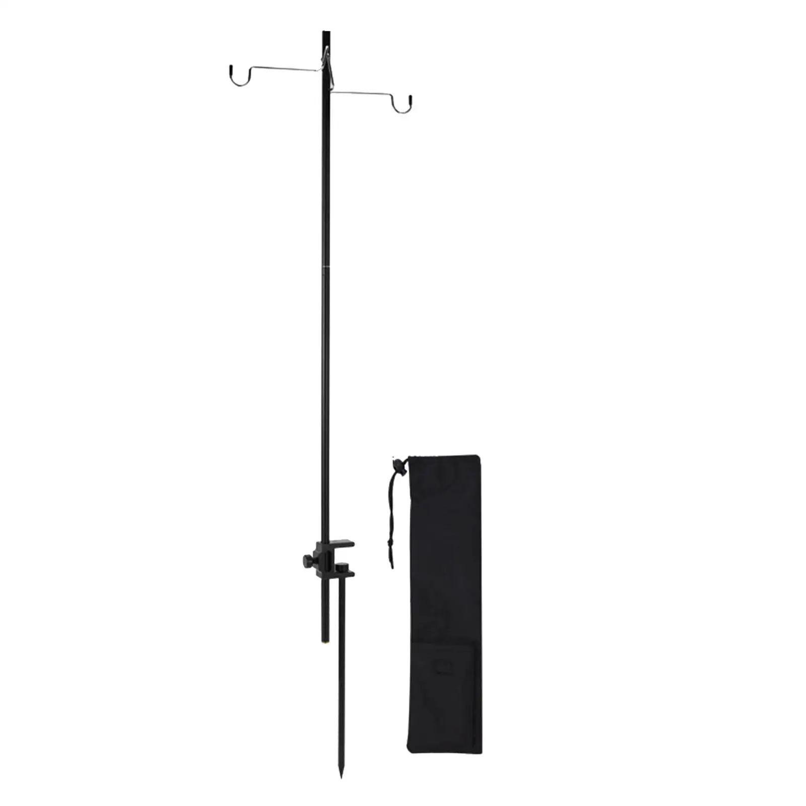 

Camping Lantern Stand Durable Light Holder Fixed Bracket Outdoor Lamp Pole for Porch Decor Camping Backpacking Picnic