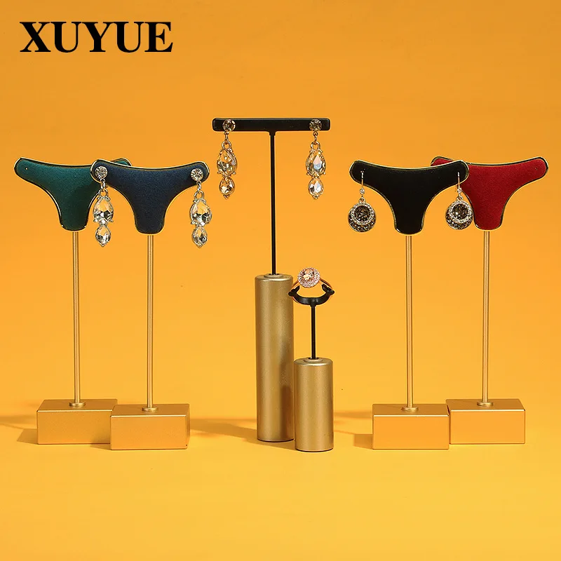 

New Earring Display Rack commercial metal earring rack household earring rack display jewelry props ornaments in stock