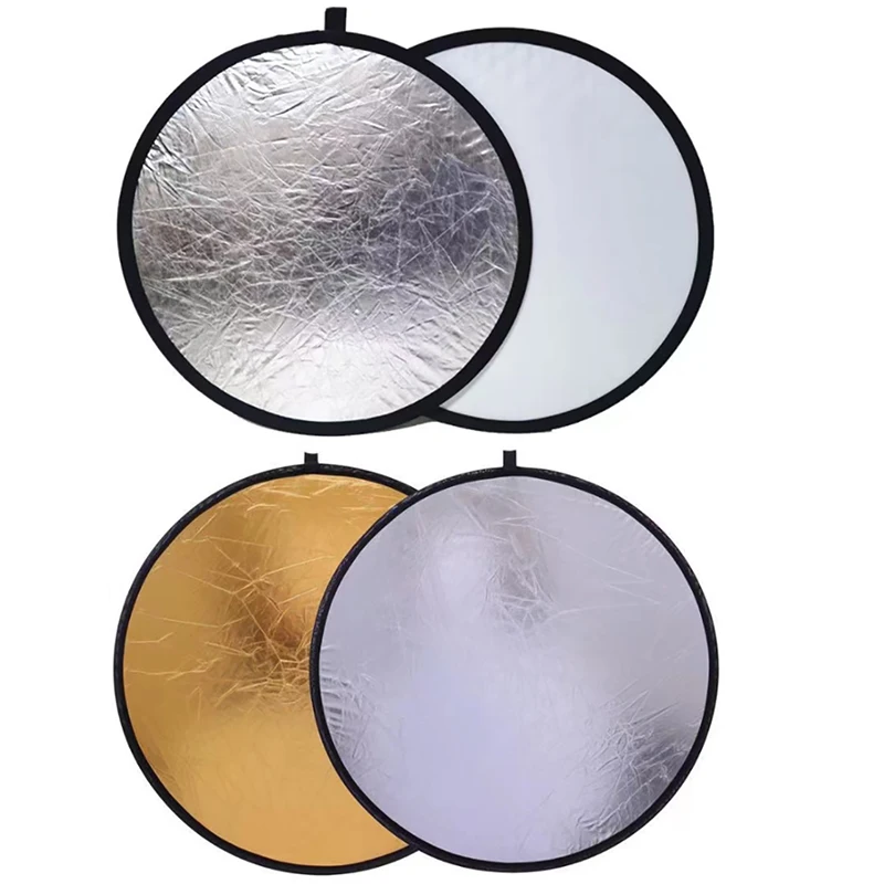 5 в 1 складной Круглый отражатель для фотосъемки 60/80/110 см |