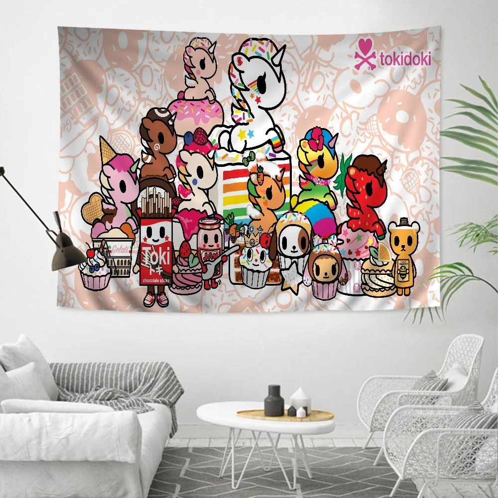 

Tokidoki Японский Красочный Гобелен