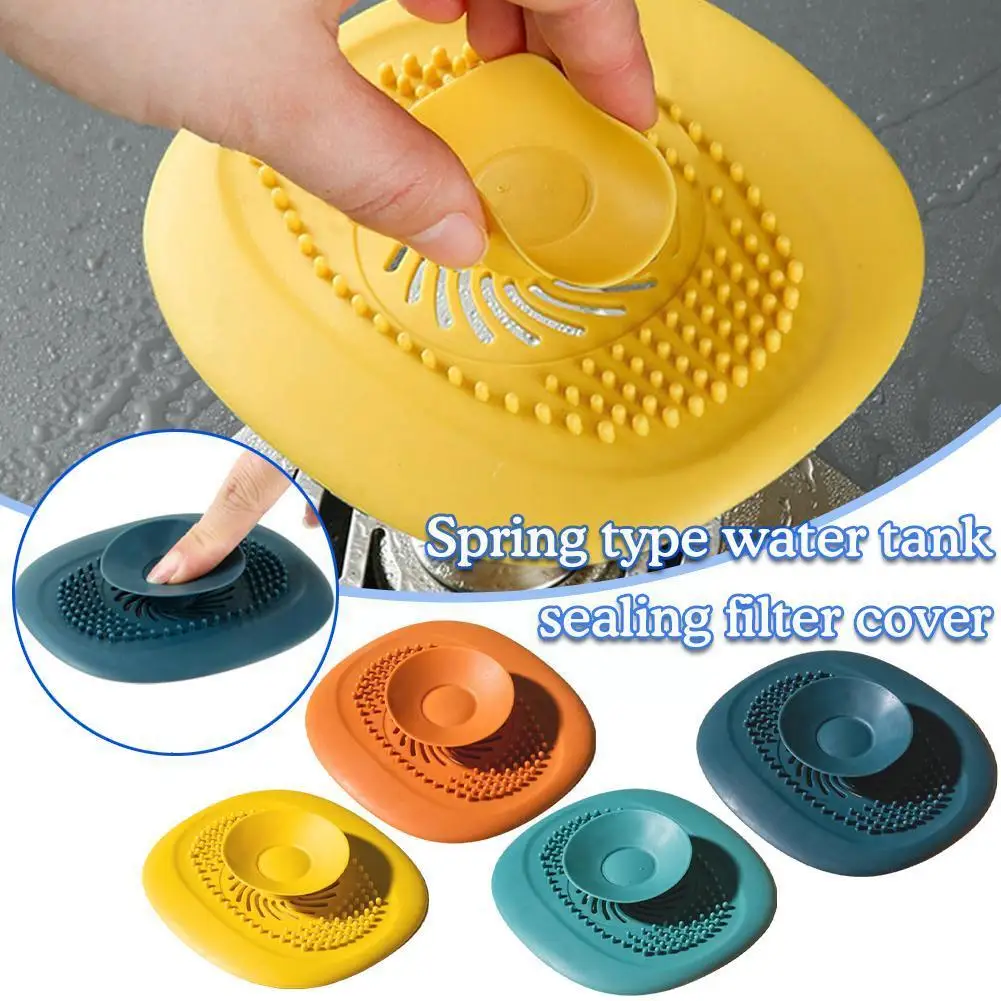 

Kitchen Sink Plug Shower Filter Drain Cover Stopper Drain Drainer Floor Catcher Sink Accessorie Bathroom Hair Strainer D8p9