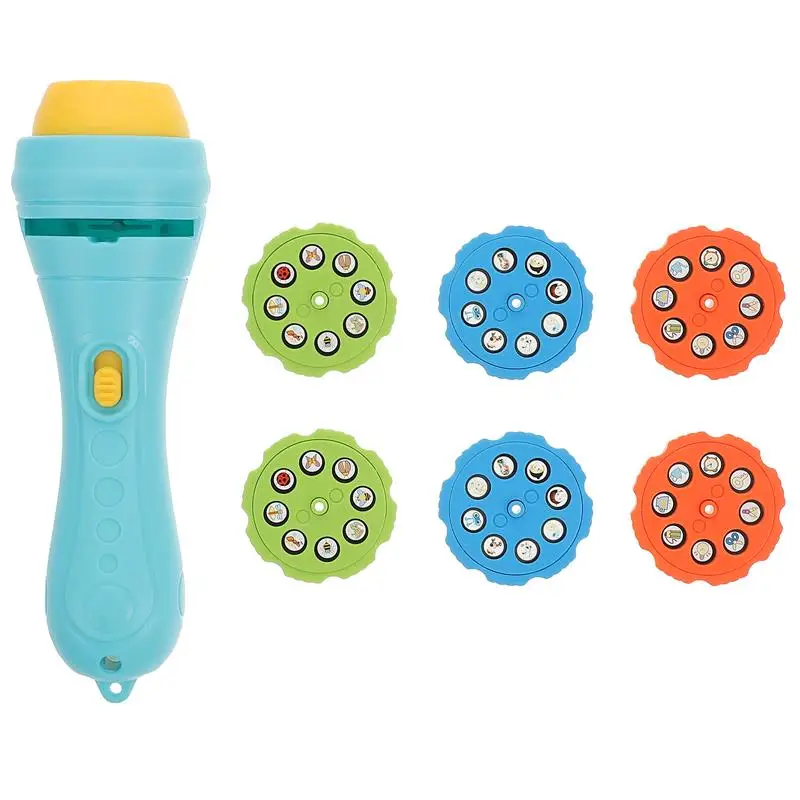

1 Set Flashlight Projector Torch Lamp Toy Toddler Sleeping Toy Random Color