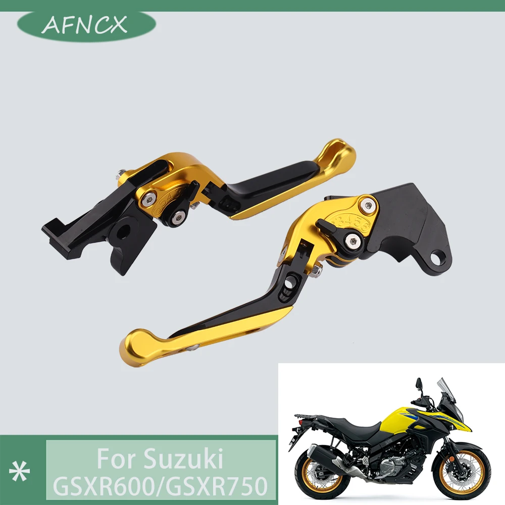 

For Suzuki GSXR600 GSXR750 2004 2005 Motorcycle Accessories Folding Extendable Brake Clutch Levers
