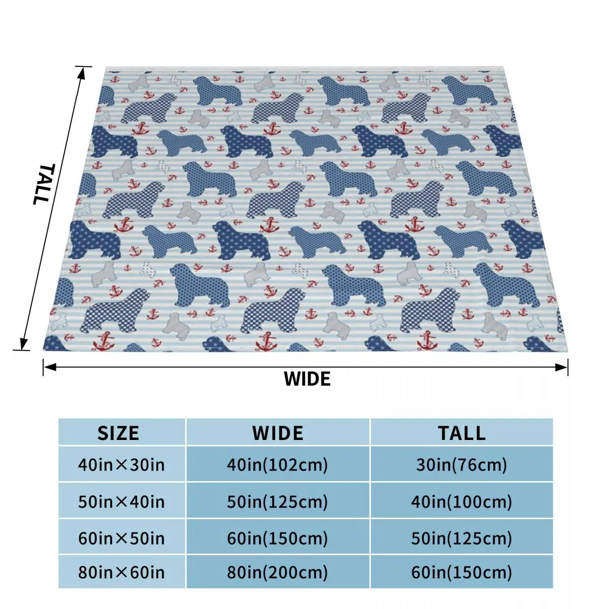 Домашнее коленное одеяло морской тематики Newfie парные одеяла индивидуальное