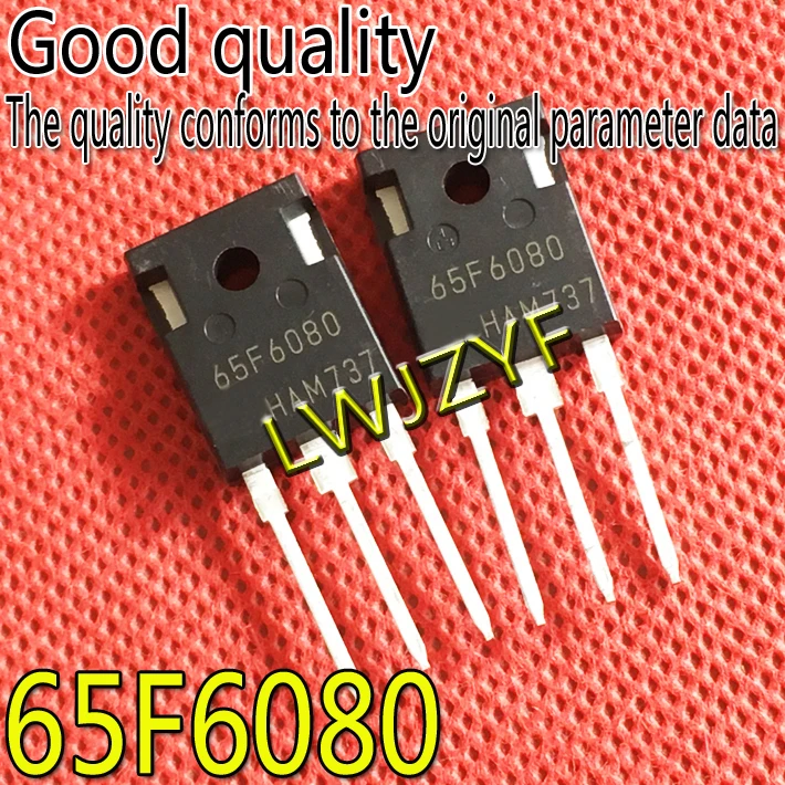 

Новинка 65F6080 IPW65R080CFD TO-247 650V 43.3A MOSFET Быстрая доставка
