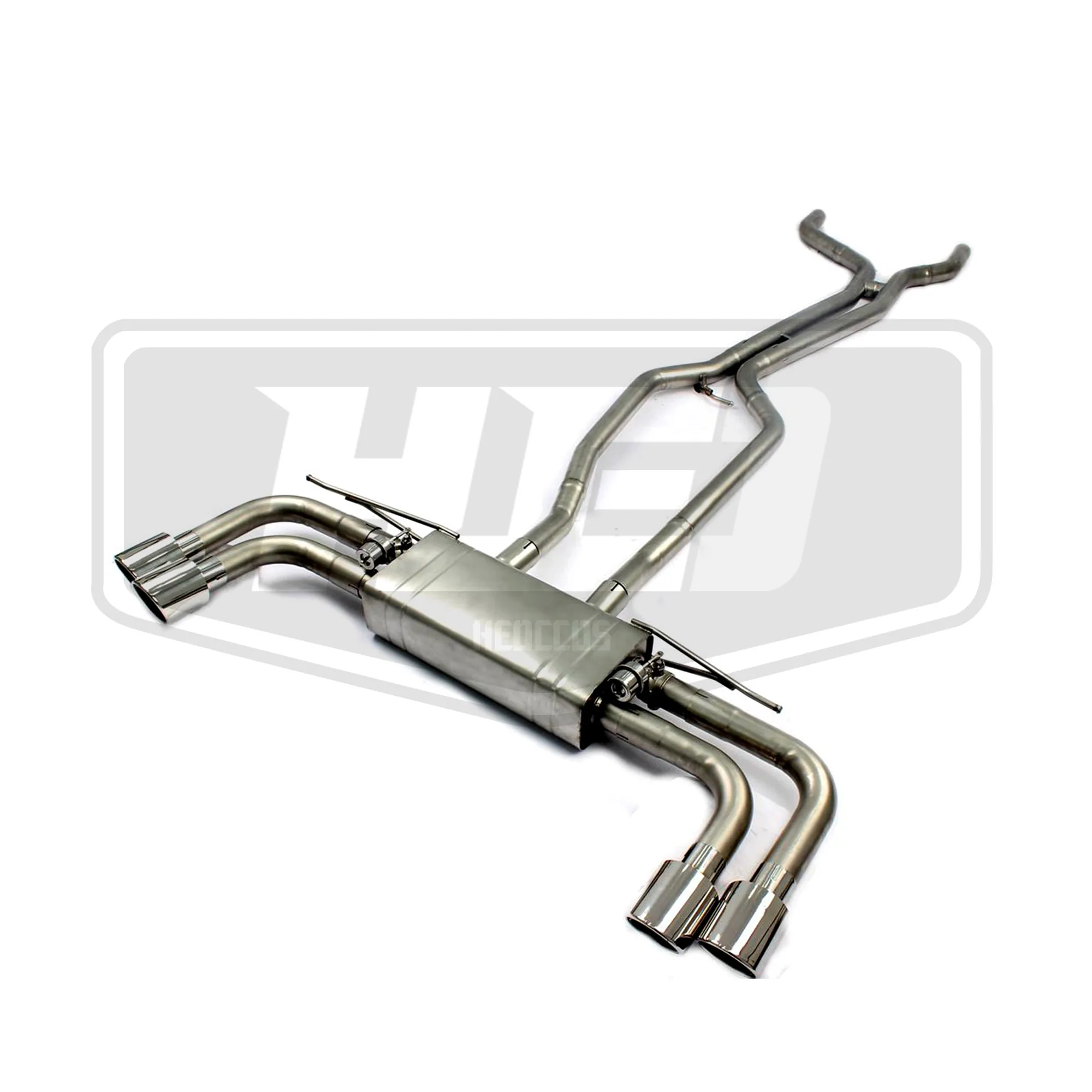 HEO Catback выхлопная система для Porsche Cayenne 958 3.0T 3.6T 4.8T 2011-2014 труба из нержавеющей стали