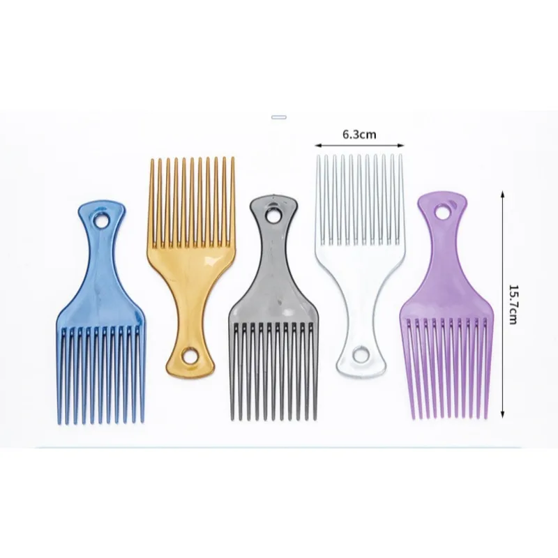 1 шт. расческа для укладки волос Afo пластиковые расчески мужчин и женщин зубцы
