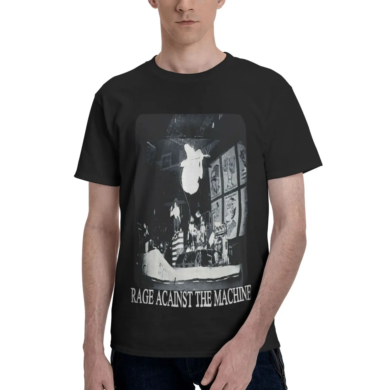 

Rage Against The Machine Ratm Live Oversized T-Shirt T Shirt Manga T-Shirts For Women Top Tee Shirt Men T-Shirts For Women Top