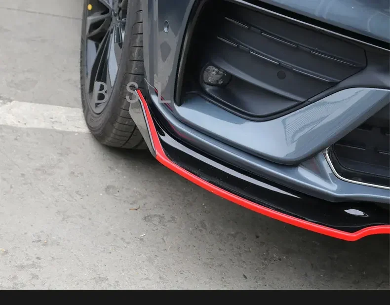 Автомобильный Стайлинг передний лопата бампер утюжок для губ сплиттер тела