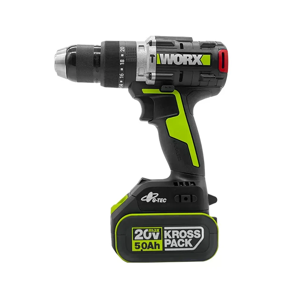 Дрель ударная WORX WU377 с высоким крутящим моментом