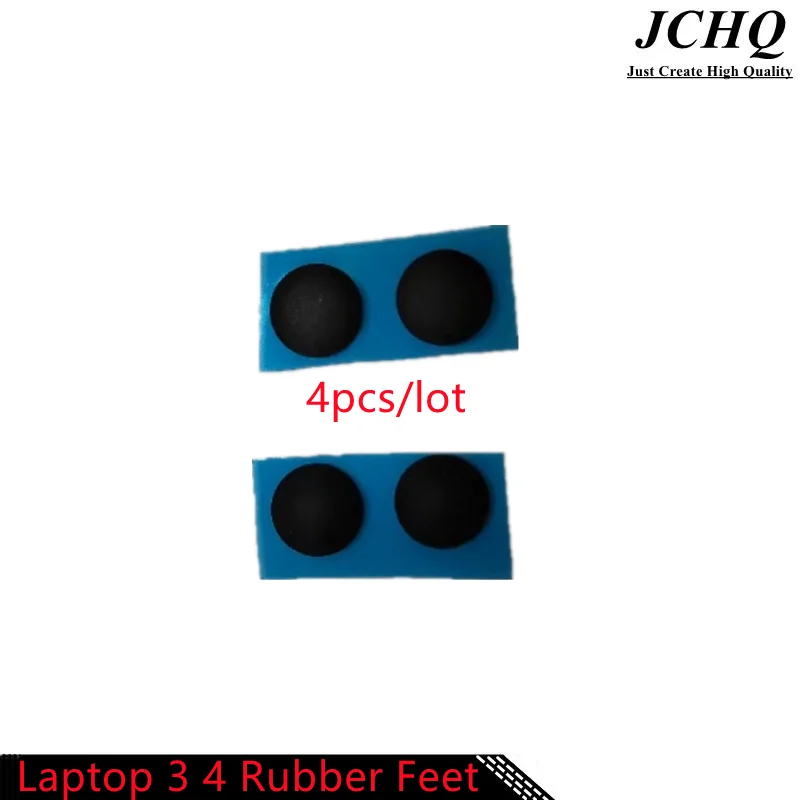 

JCHQ 4 шт./комплект для поверхностного ноутбука 3 4 резиновые ножки черная Нижняя деталь Серебристая резиновая деталь для замены блокнота