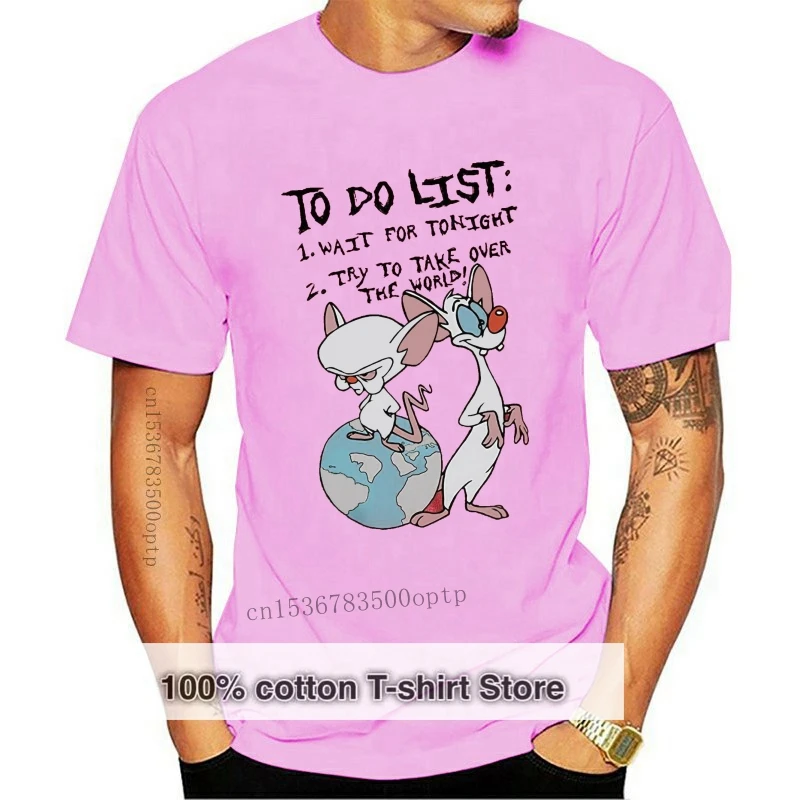 

Хлопковая футболка Pinky And The Brain To Do List