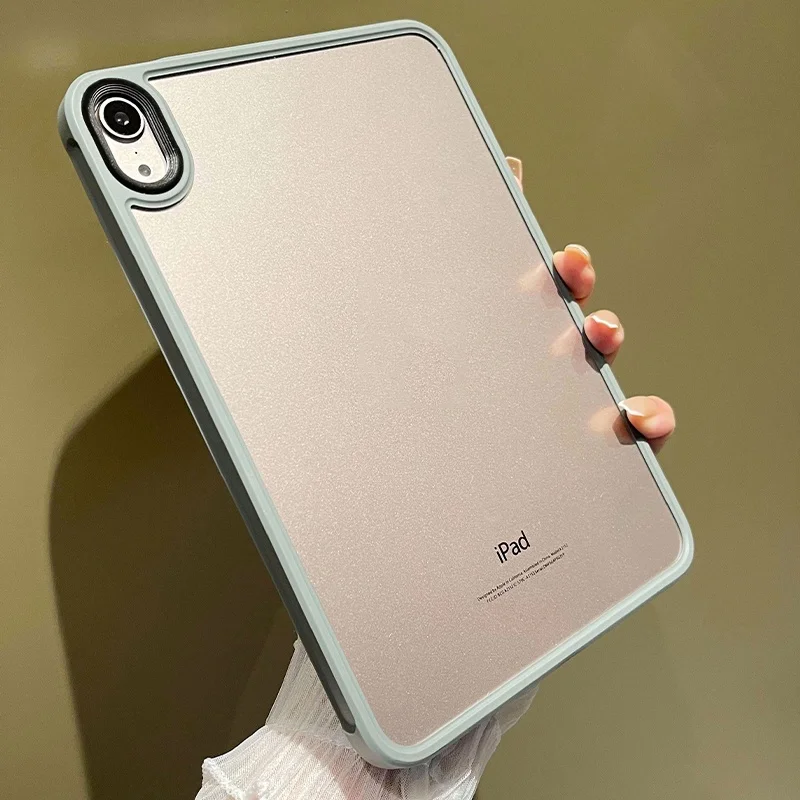 

Transparent Hard For Ipad 9th Generation Case Anti Bend Simple Cover For Ipad 10th 2022 8th 7th 10.2 Air 5 4 10.9 Pro 11 Mini 6