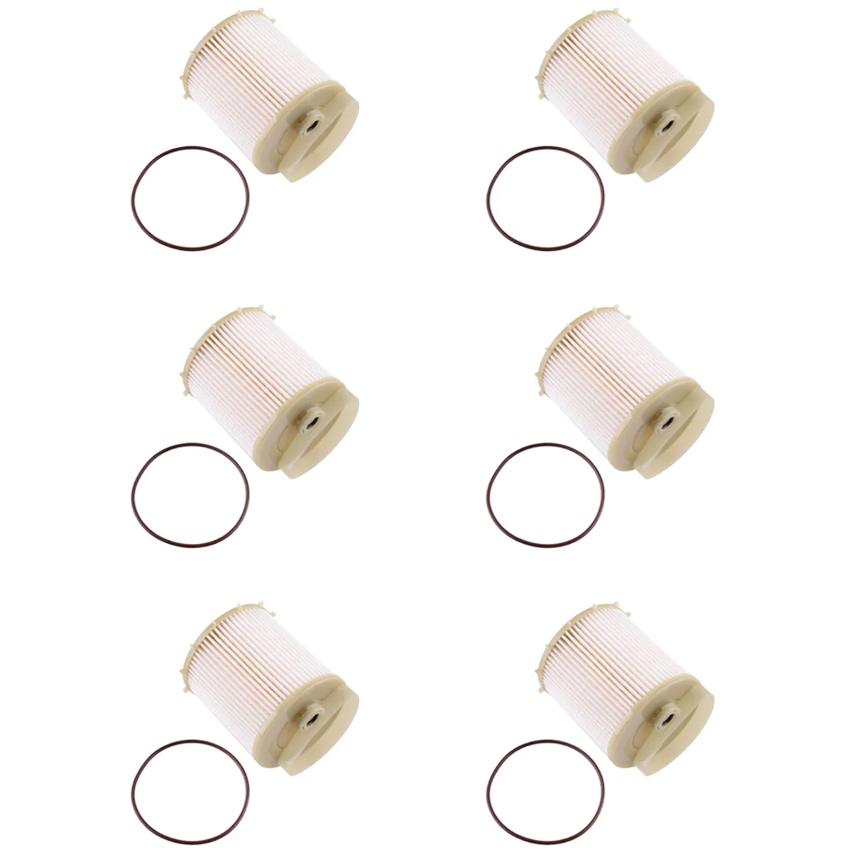 6 комплектов топливных фильтров комплект элементов для Ssangyong Korando C/Sports/Tour Rexton Parts