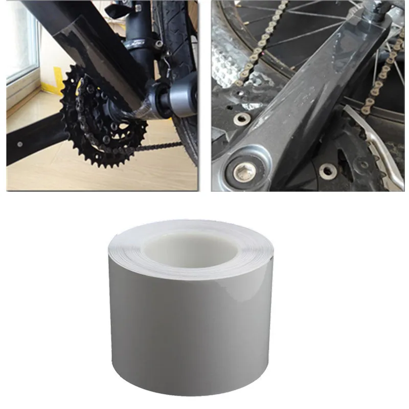 1M Bike Bicycle Clear Frame Protection Stickers Tape Bike Bicycle Frame Protector Clear Wear Surface Transparent Tape Film Tools