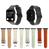 for apple watch series 6 se 5 4 3 2 1 new high quality genuine cow leather strap for iwatch smart watch accessory