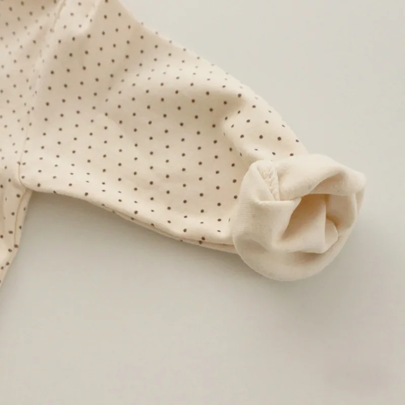 Criscky 2022 Spring Autumn Baby Pajamas Cardigan Homewear Suit Round Neck Long Sleeved Trousers Cotton Children's Casual Suit