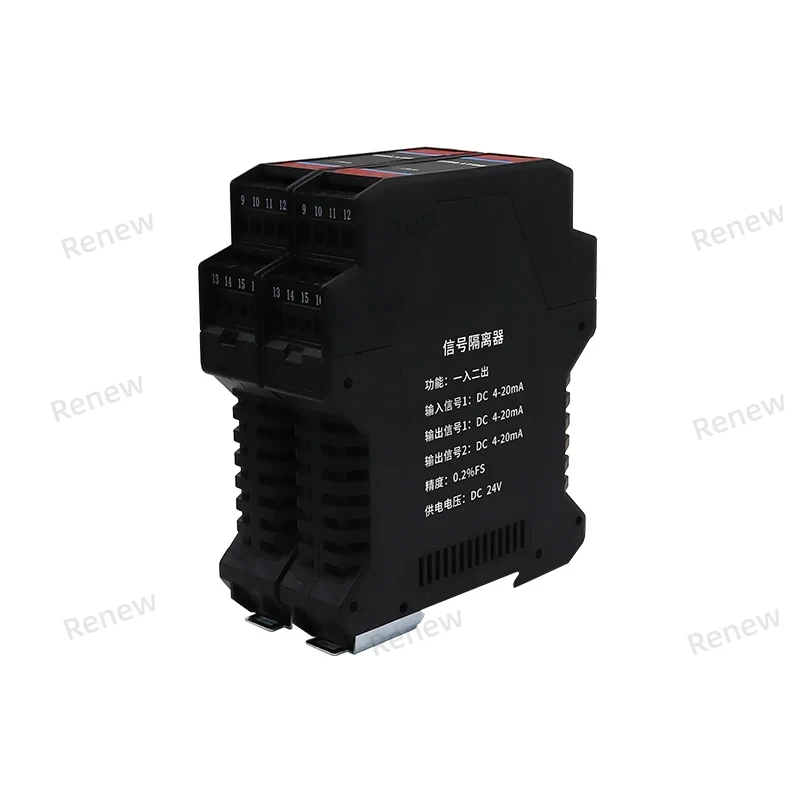 Изолятор сигнала 4-20 мА аналоговый передатчик преобразователь 0-10 в 0-75 мВ 1 выход 2
