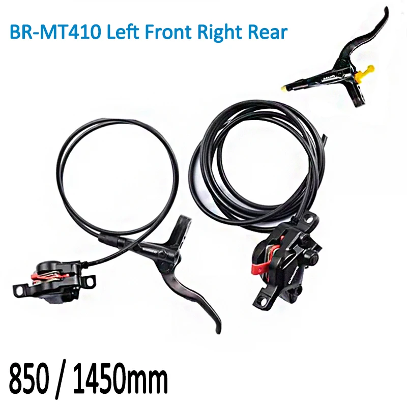 

MT410 Hydraulic Disc Brake Mountain Bike Disc Brakes 850*1450mm Original Left Front Right Rear 2 Pistons MTB Hydraulic Brakes