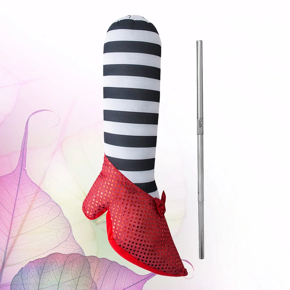 2 шт. страшный реквизит для ног в полоску аксессуары Хэллоуина товары вечеринок