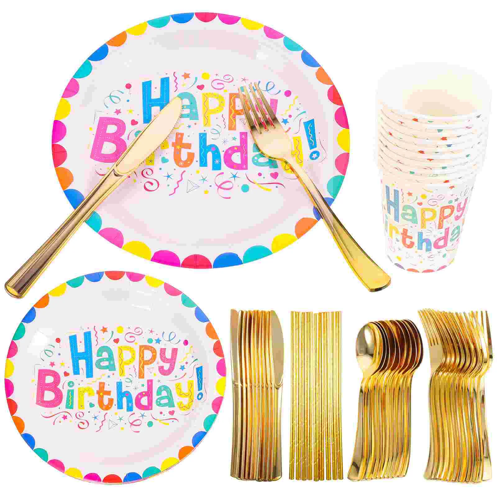 

Decorations Party Birthday Rainbow Shower Baby Groovy Plate Dinnerware Plates Flowers Decor Set Decorative Tableware Accessories