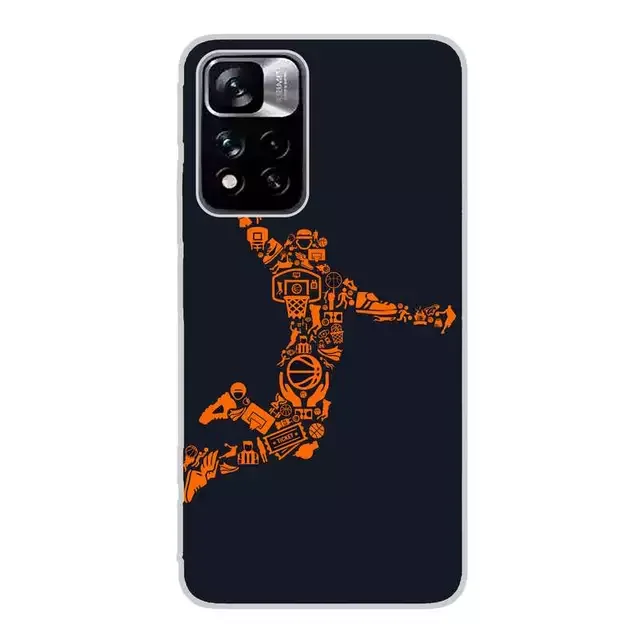 

MUCHOYBUENO case with --NOTE-11-PRO +-PLUS-5G silicone gel tpu custom drawing sports design 003