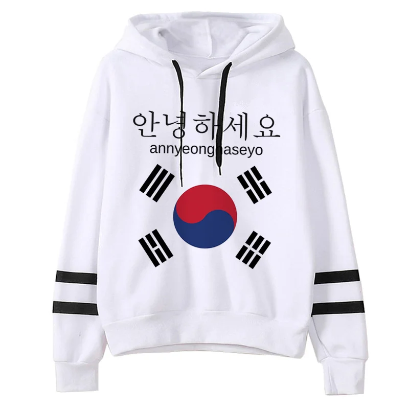 

korea hoodies women Ulzzang Korea streetwear graphic female sweatshirts pullover printed anime