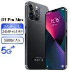 2022 новый оригинальный смартфон 7,5 дюйма I13 Pro Max Deca Core16GB + 1 ТБ 5G LTE фирменный сотовый телефон 5800 мач телефон с разблокировкой