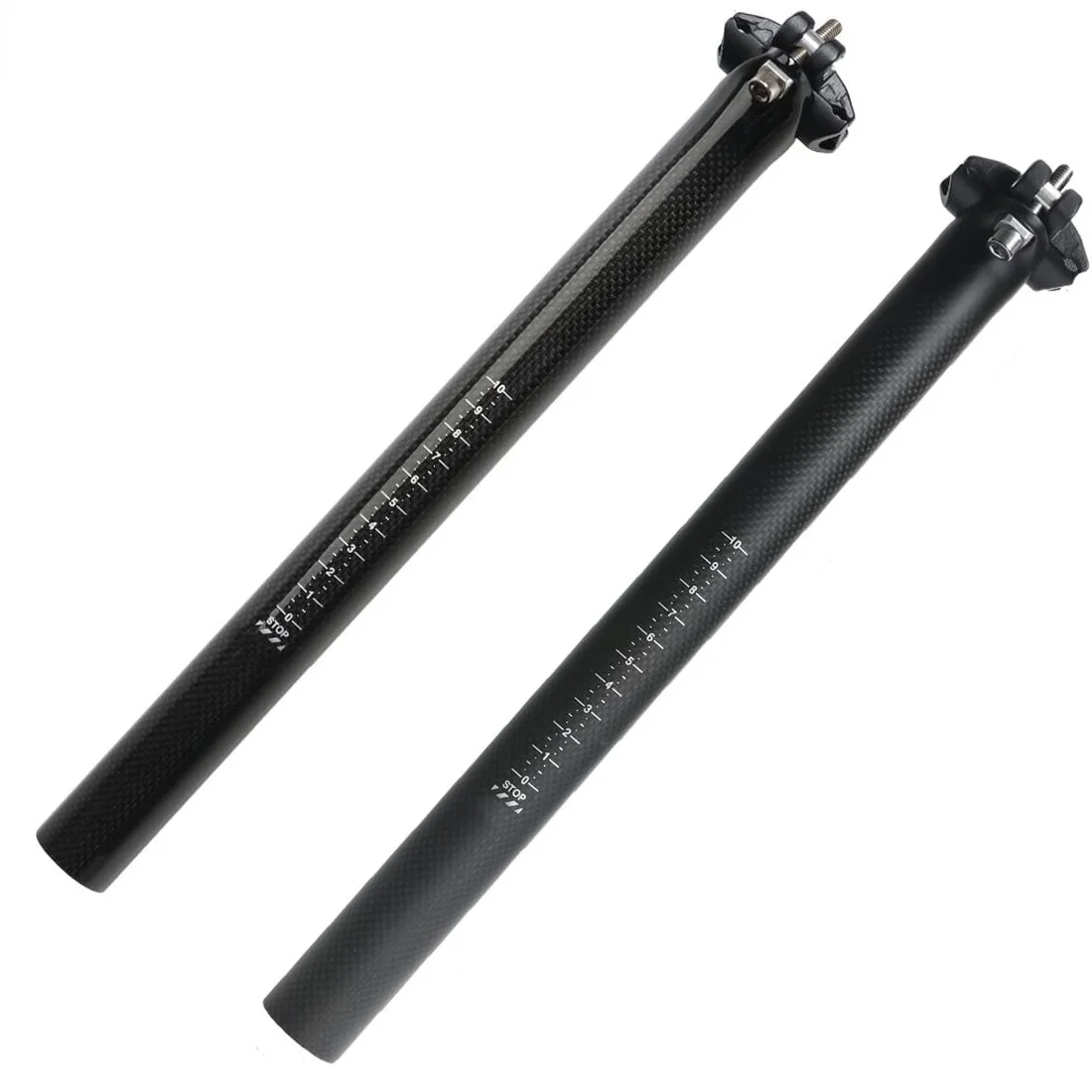 

Full 3k Carbon Bicycle Seatpost Fiber Superlight Titanium MTB Road Bike Seat Post Parts 27.2/30.8/31.6 x 350/400 MM