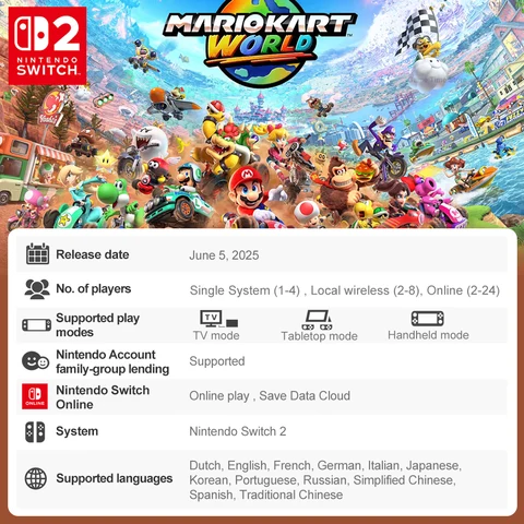 Mario Kart World Juegos для Nintendo Switch 2