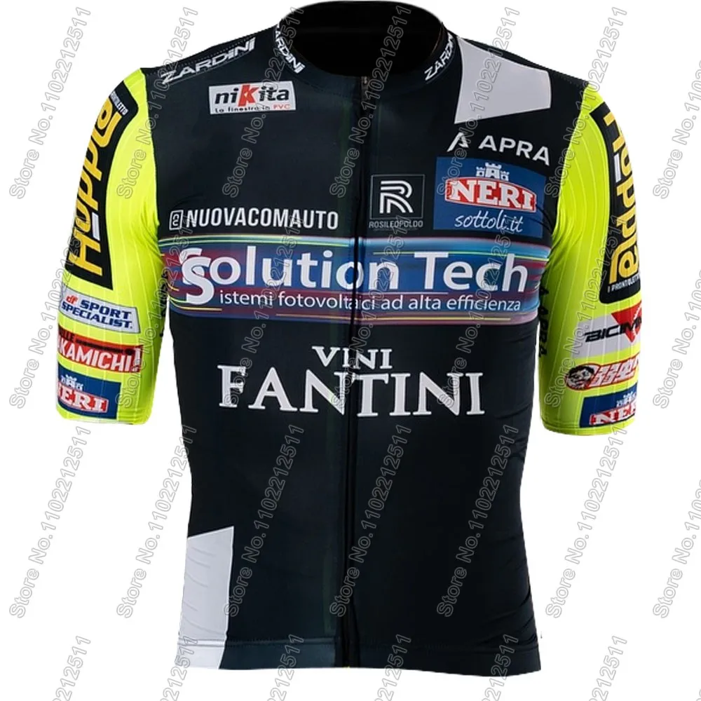 Фото Team Solution Tech - Vini Fantini 2025 Комплект велосипедного трикотажа Мужская итальянская одежда Костюм для шоссейного велосипеда Велосипедная рубашка Шорты-комбинезон MTB Ropa №2