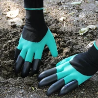 garden gloves with claws gardening digging planting gloves with claws gardening digging planting durable waterproof work glove