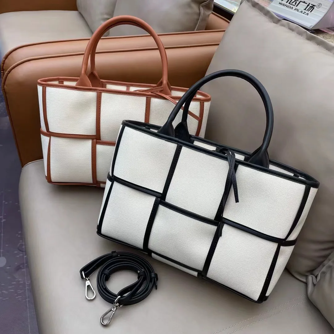 Холщовая сумка-тоут на плечо