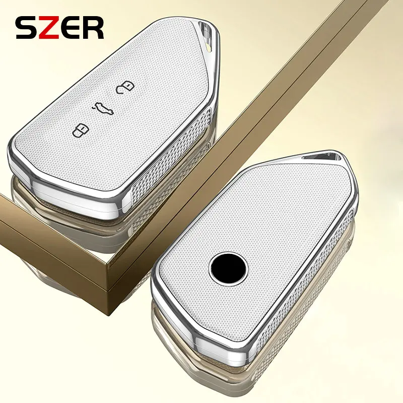 Современный чехол для ключей из ТПУ с дистанционным управлением VW Volkswagen Golf 8 2020